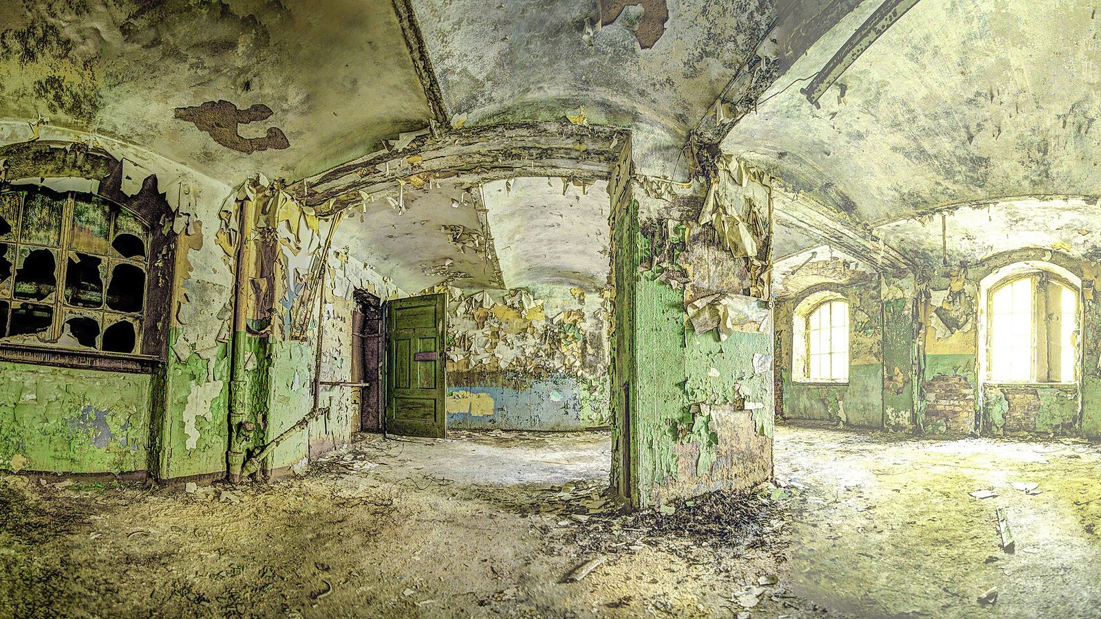 Bâtiment abandonné pour illustrer les guides urbex